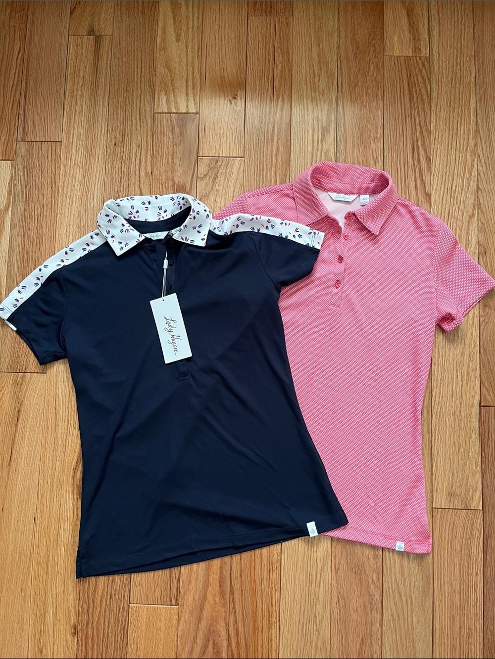 2 Lady Hagan golf polos